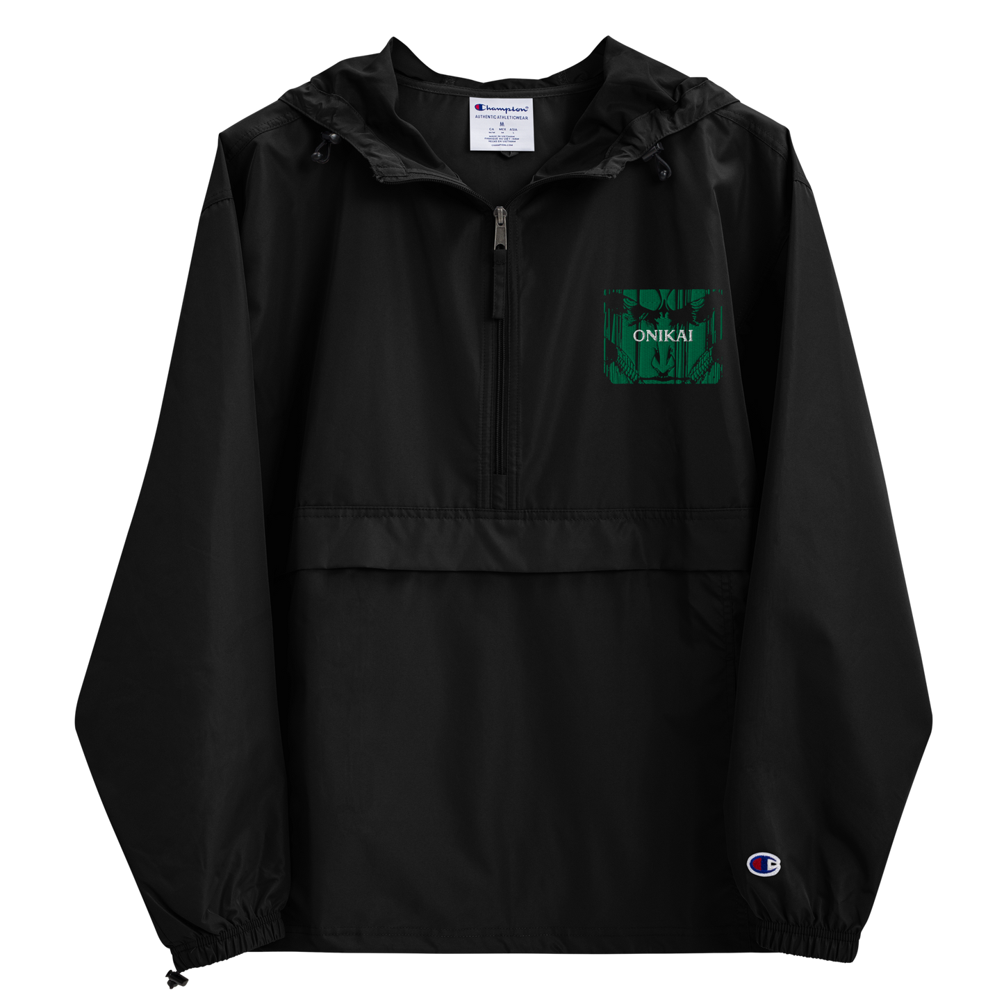 SLAVE OF FREEDOM [ Embroidered ] RAINCOAT