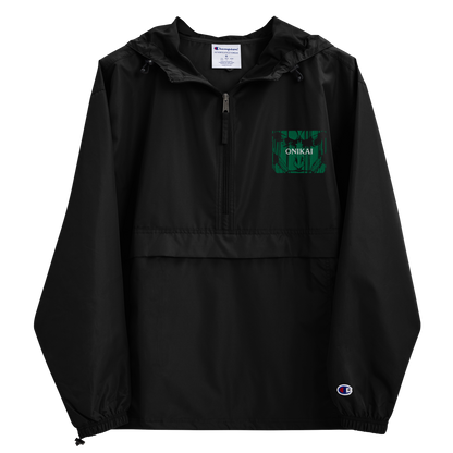 SLAVE OF FREEDOM [ Embroidered ] RAINCOAT