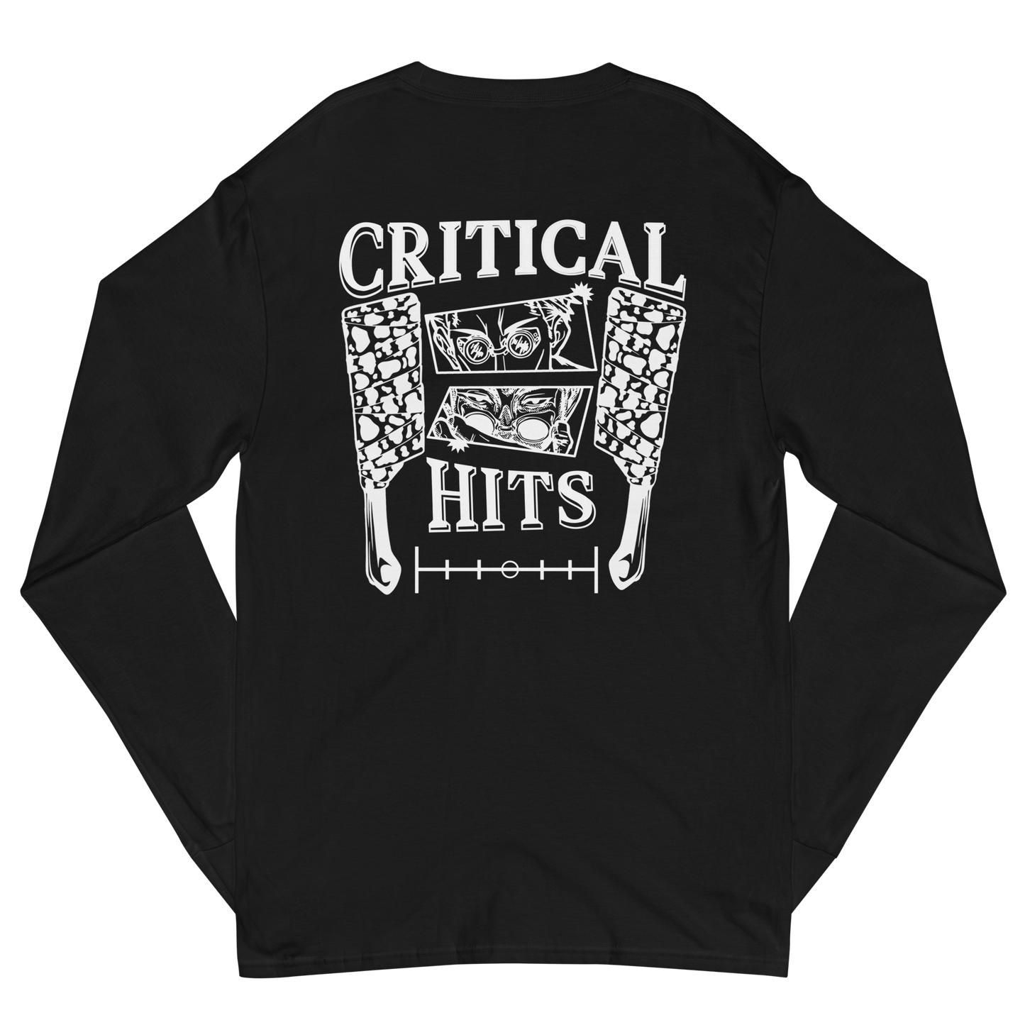 CRITICAL HITS [ Logo brodé sur le devant ] MANCHES LONGUES