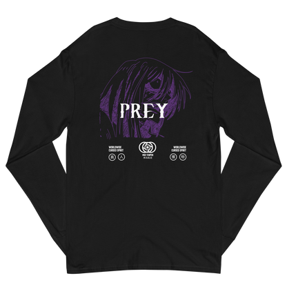 PREY [ Embroidered front logo ] LONG SLEEVE