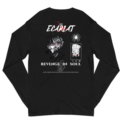 ECARLAT EYES [ Embroidered front logo ] LONG SLEEVE