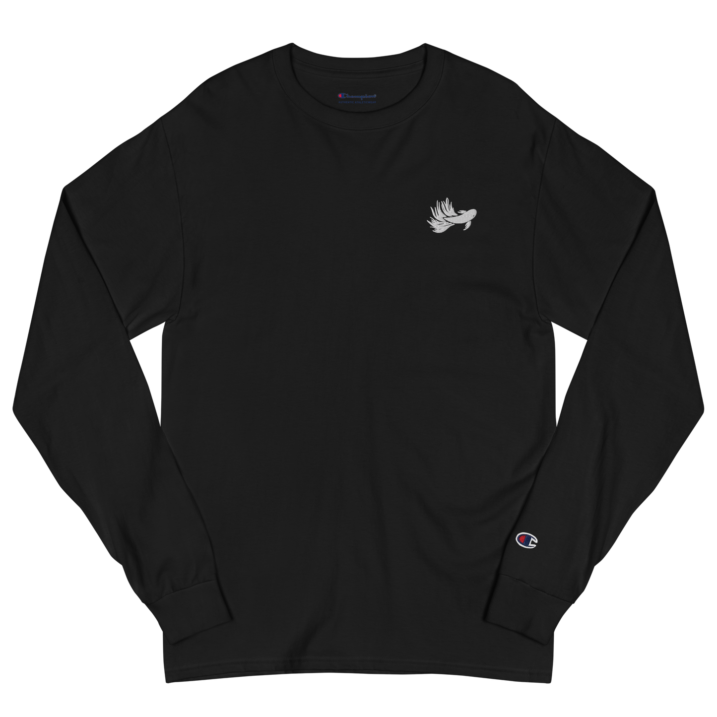 PRISON REALM [ Embroidered front logo ] LONG SLEEVE