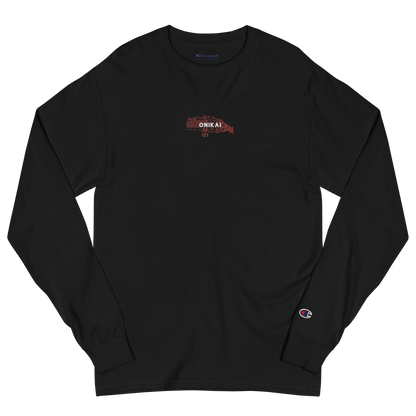 WALKING DOWN THE STREET [ Embroidered front logo ] LONG SLEEVE