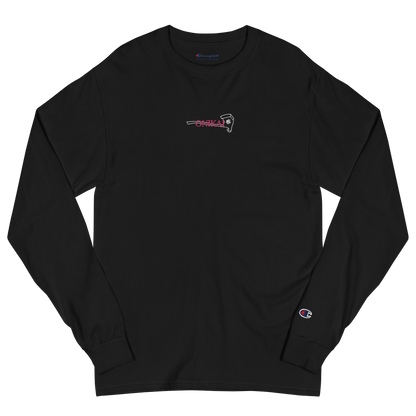 MISTRESS OF CROWS [ Embroidered front logo ] LONG SLEEVE