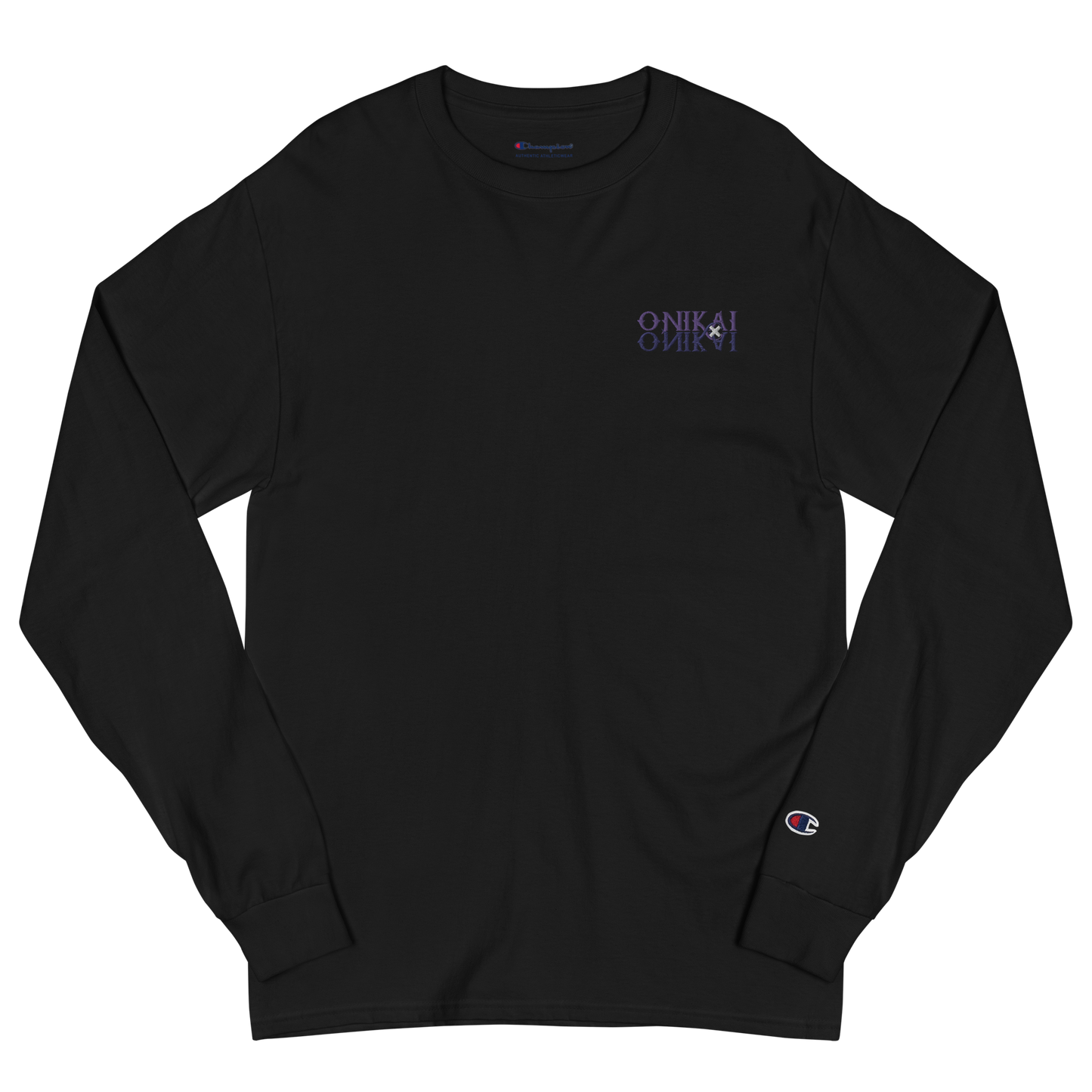 DANCING WITH THE DEATH [ Embroidered front logo ] LONG SLEEVE