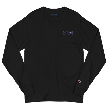 DANCING WITH THE DEATH [ Embroidered front logo ] LONG SLEEVE