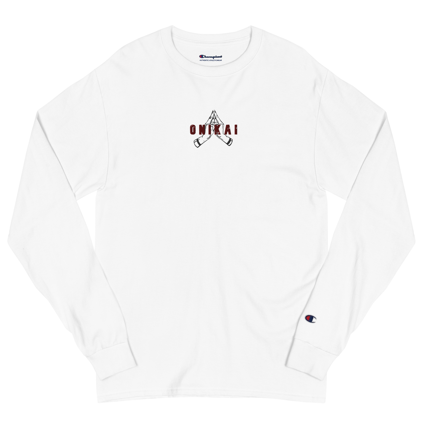 DATEN [ Embroidered front logo ] LONG SLEEVE