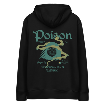 POISON [ Logo brodé sur le devant ] SWEAT À CAPUCHE