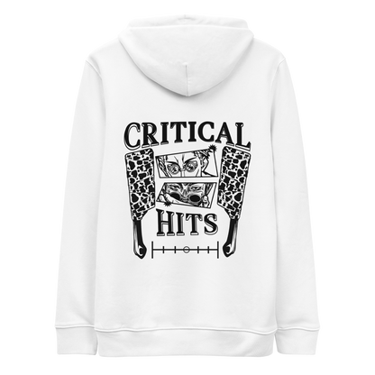 CRITICAL HITS [ Logo brodé sur le devant ] HOODIE