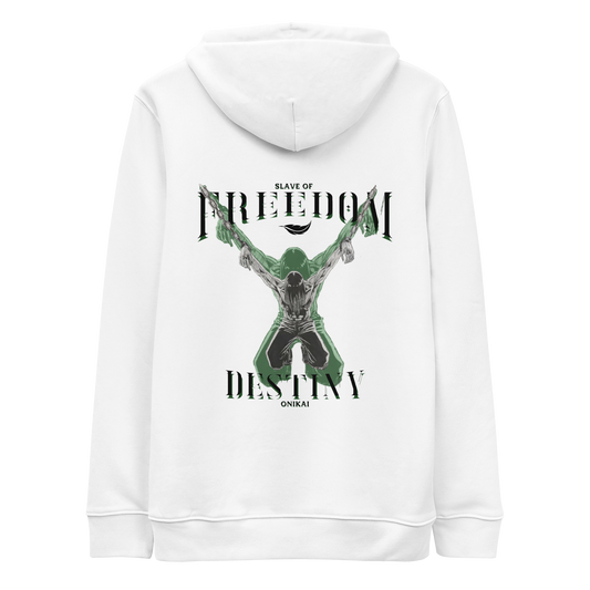 SLAVE OF FREEDOM [ Logo brodé sur le devant ] HOODIE