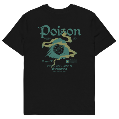 POISON [ Logo brodé devant ] T-SHIRT