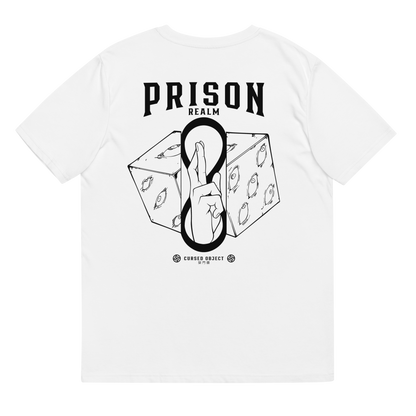 PRISON REALM [ Embroidered front logo ] T-SHIRT