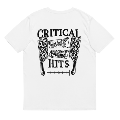 CRITICAL HITS [ Embroidered front logo ] T-SHIRT