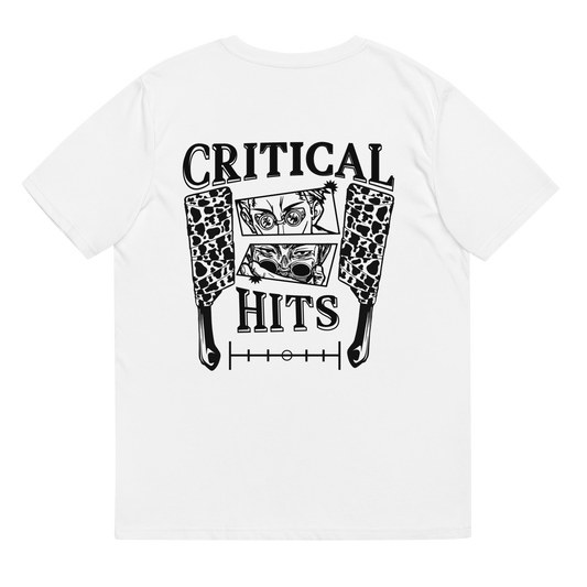 CRITICAL HITS 【フロントロゴ刺繍】Tシャツ