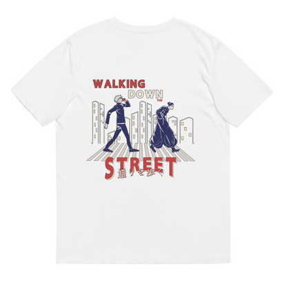 WALKING DOWN THE STREET [Logo brodé sur le devant] T-SHIRT