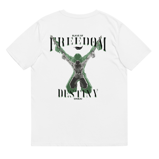 SLAVE OF FREEDOM [Logo brodé sur le devant] T-SHIRT